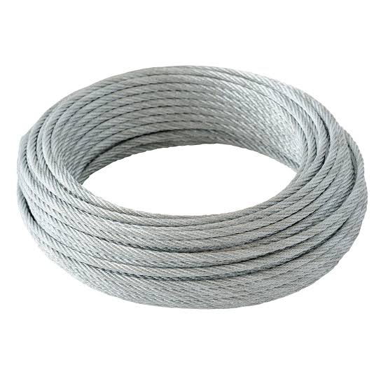 Rollo Cable Acero 4 M. M 25 M